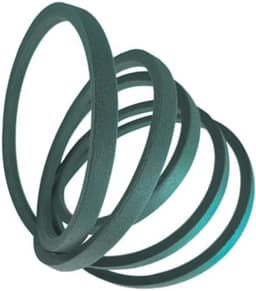Vervangende Maaier Riem - Reserveonderdeel Gazon - Gazon Onderhoud - Compatibel met Diverse Modellen - 1/2 x 96 Inch - Grijs — thumbnail 5