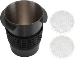 Doseerbeker Koffie - Koffie Accessoire - Espresso Bereiding - Met Puckscherm - Gemiddelde Capaciteit - Zwart — thumbnail 1