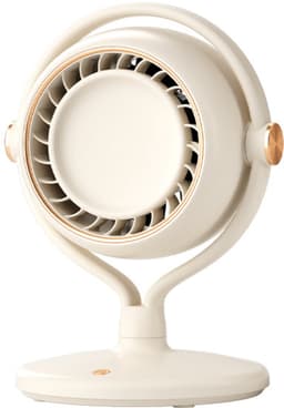 VHV-Draagbare Design Ventilator Khaki - Oscillerende Vloerventilator voor Slaapkamer en Woonkamer - Stijlvolle Creatieve Fan met Krachtige Luchtstroom - Compacte Koeling voor Thuis — thumbnail 1