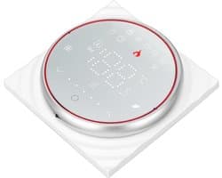 Slimme Thermostaat - Programmeerbare Controller - Energie Besparen - 5+1+1 Schema - 13mm Paneel - Wit