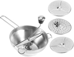Handmatige Voedselhakker - Keukenmixer Groente - Snel Ingrediënten Maken - 3 Verwisselbare Schijven - 32 x 23 x 9 cm — thumbnail 1