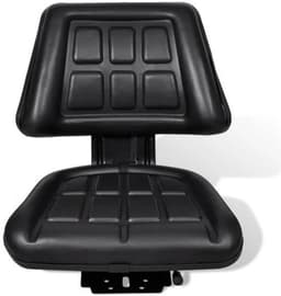 Zitplaats Tractor – Zitplek Buiten – Stoel Grasmaaier – ATV Zitting – Boerderij Zitmeubel – Duurzaam PVC – Stevige Metalen Basis — thumbnail 1