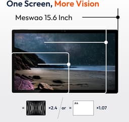 SnelShoppen - 15.6 inch Android tablet met Helio G99, 6GB RAM, 128GB ROM, FHD IPS display, 12000mAh batterij en 32MP camera - Perfect voor werk, enter — thumbnail 2