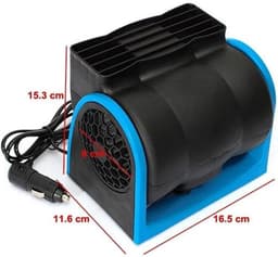 Airconditioning - 12V - Zwart - 16,5x11,6x15,3cm - Stil — thumbnail 2