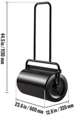 Grondwals – Gazonwals – Graswals – Tuinwals – Gazonroller – 60,96 cm Breedte – Zware Stalen Constructie – 49,21 L Vulcapaciteit – Ergonomisch Handvat – Makkelijk Vullen en Legen — thumbnail 1