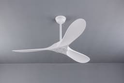 HAUSS SPOLE Plafondventilator – 152 cm – Zonder Verlichting Met Afstandsbediening – ABS – Wit – Voor Binnen En Buiten — thumbnail 2