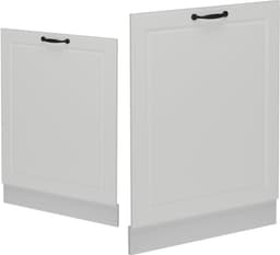 Vaatwasserfrontpaneel - Keukenpaneel - Keuken Integratie - Naadloze Pasvorm - 60 cm - Wit Landhuis — thumbnail 5