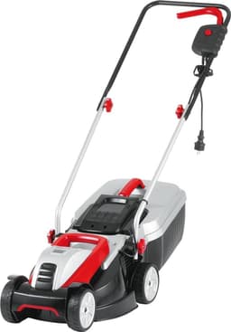 Elektrische Grasmaaier - Grastrimmer Tuin - Gazon Onderhoud - Moeiteloos Randen Maaien - 32 cm Snijdraad - Zwart — thumbnail 1