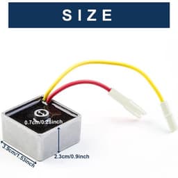 Spanningsregelaar Vervanging voor B&S 491546 - Geschikt voor 150117/150202/150212 - Motoren 28B700/28M700 - Compatibel met 21A800/21A900 - Vervangingsonderdeel 31A500 - Betrouwbare werking - Regelaar — thumbnail 3