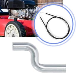 Kabel Eindkap 5 Stuks - Universele Gaskabel - Stalen Eindkappen - Duurzaam - Geschikt voor Grasmaaier - Lengte 24 mm — thumbnail 3
