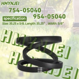 Aandrijfriem - V-riem - Grasmaaier Onderhoud - Directe Vervanging - 89.5 cm - Zwart — thumbnail 2
