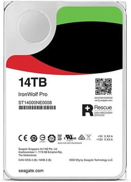 NAS Harde Schijf - Interne Opslag - Data Opslag - Hoge Capaciteit - 35 inch - Zilver — thumbnail 2