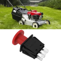 Dailygoods - PTO-schakelaar - Drukknop - Betrouwbaar en duurzaam - Geschikt voor grasmaaier - Noodstopfunctie - Eenvoudige installatie - Compatibel me... — thumbnail 2