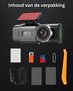 Zavio® Dashcam voor Auto - Auto Camera - Dashcam Voor en Achter Draadloos — thumbnail 5