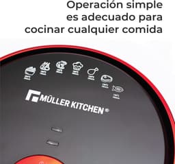 Luchtfriteuse - Heteluchtpan - Gezond Koken - XL Capaciteit - 7.1 Liter - Zwart — thumbnail 5