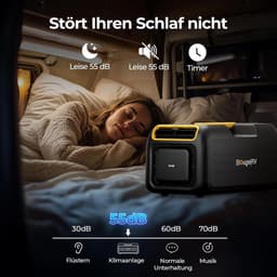 Mobiele airco 3500 BTU met app bediening, draagbare airconditioner, 5-in-1 koeling voor camping, camper en caravan — thumbnail 5