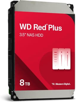 NAS Hard Drive - Interne Harde Schijf - Opslag Uitbreiden - Ontworpen voor 24/7 Gebruik - 8 TB - Rood — thumbnail 2
