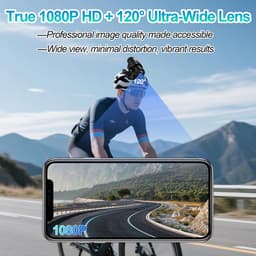 Fiets/Motorfiets Helm-Dashcam - 1080P - Waterdicht - Live streaming via wifi - ShopVlot — thumbnail 4