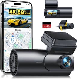 JCP® Draadloze Dashcam - Draadloos CarPlay-Scherm - Dashcam met CarPlay - Zwart - 3cm x 5cm x 10cm — thumbnail 1