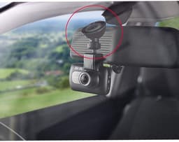 SnelShoppen - Dash Cam Suction Cup Auto Voorruit Houder Voor Nextbase Dashcams 512GW 412GW 312GW 212 112 - Sterke Zuignap - Eenvoudig Te Installeren - — thumbnail 3