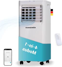 Mobiele Airco - Klimaatregelaar - Ruimte Koelen - 4-in-1 Functionaliteit - 7000 BTU - Wit — thumbnail 1