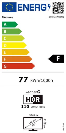 Samsung 55M74H - 55 inch - 4K MiniLED - 2026 + 3 jaar extra garantie - Smart TV — thumbnail 2