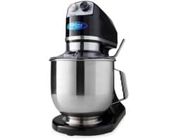 Keukenmachine - RVS - 7 Liter Mengkom - 11 Snelheden - Voor Thuis en Professioneel Gebruik