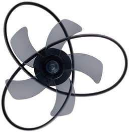 Het moderne LED -plafondlicht "Leccio" inclusief ventilator, nachtlichtfunctie, dim- en lichttemperatuurinstelling is uitgerust met stevig geïnstalleerde LED's en heeft een geschatte Øvon 58 cm. — thumbnail 2