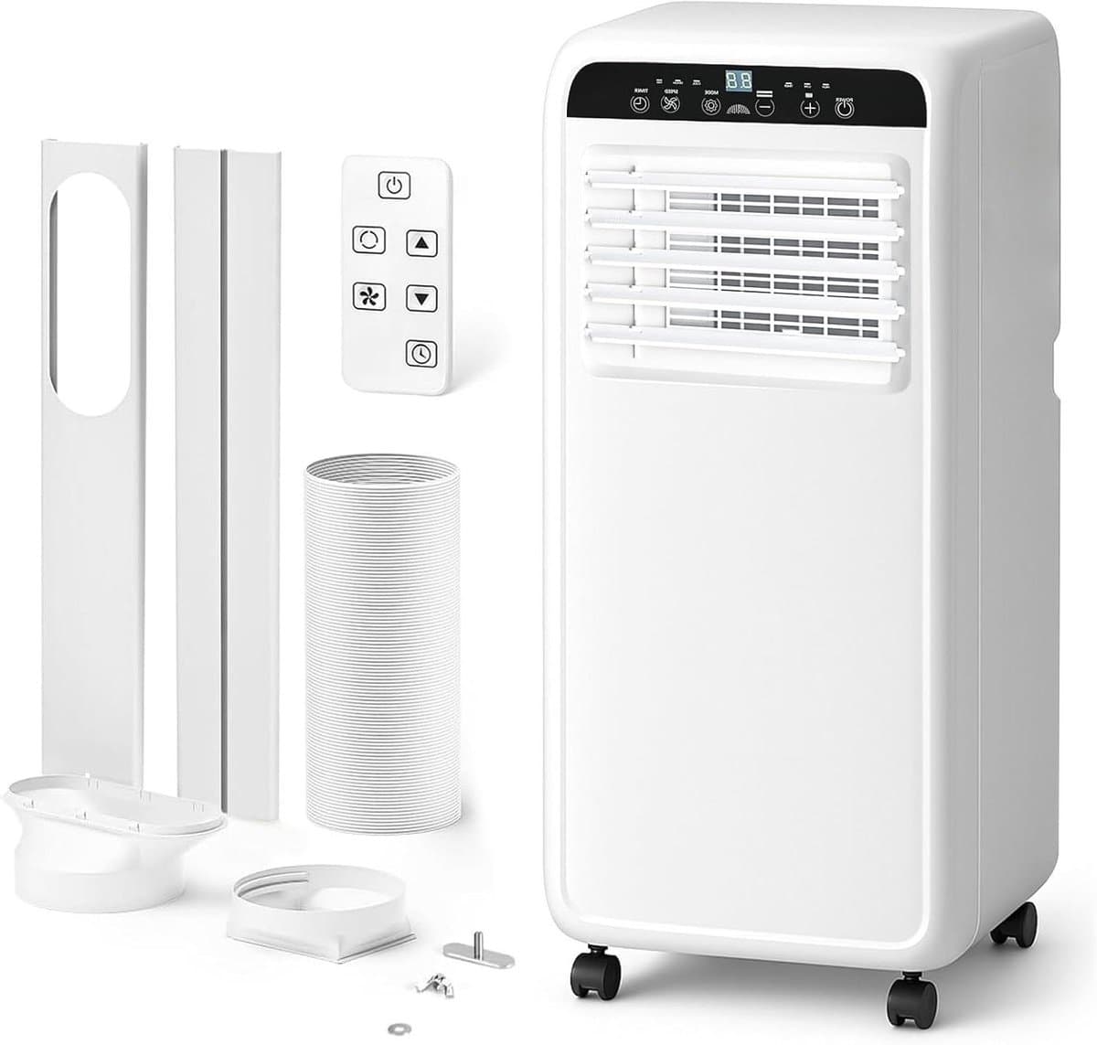 Draagbare Airconditioner - Mobiele Airco - Ruimte Koelen - 3-in-1 Functie - 35m² - Wit — afbeelding 1