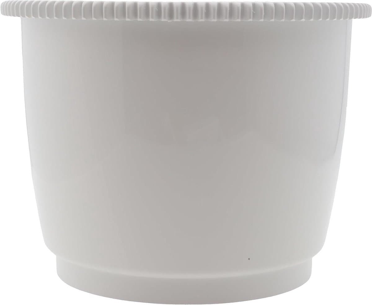 Mixkom - Kom voor mixer - Beslag Maken - Origineel Reserveonderdeel - 19 x 19 x 14 cm - Wit — afbeelding 1