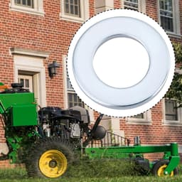 SnelShoppen - 3 Stuks Metalen Wasmachine voor Grasmaaier 24M7097 - Compatibel met John Deere - 29.5x17x2.8mm - Gegalvaniseerd Koolstofstaal - Eenvoudi — thumbnail 2