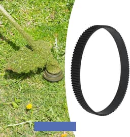 SnelShoppen - Vervangende Aandrijfriem Rubber Zwart 3mm Stapel 13mm Breedte 103 Tanden 309mm Omvang Geschikt voor MacAllister MGTP1000 Grasmaaier — thumbnail 5