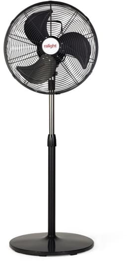 Staande ventilator ø45cm 45W met afstandsbediening zwart — thumbnail 1