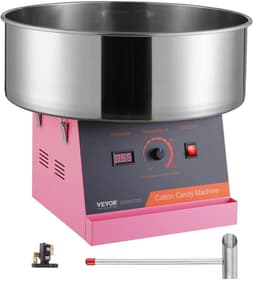 Maison - Nordique - Suikerspin machine - Suikerspinmachines - RVS - Instelbaar - Makkelijk in gebruik - Met opberg la - Roze — thumbnail 1