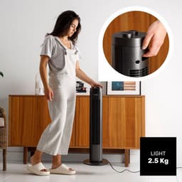 Torenventilator 86 cm met 3 snelheden, timer en oscillerende functie — thumbnail 5