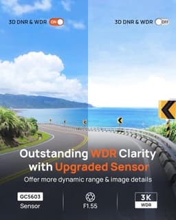 Auto Camera - Rijcamera Dashcam - Verkeersincidenten Vastleggen - 1440p QHD Resolutie - 143 Graden - Zwart — thumbnail 4