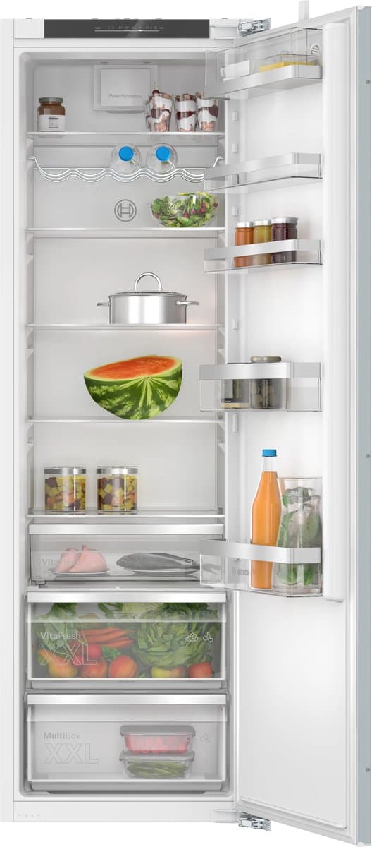 Bosch KIR81ADC0 Serie 6 – Inbouw Koelkast - 177.2 cm – Vlakscharnier – SoftClose – Zeer stil - VitaFresh XXL 0°C: houd etenswaren langer vers met extra ruime vershoudlades - Ledverlichting — afbeelding 1