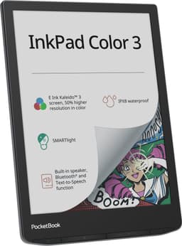 PocketBook InkPad Color 3 e-reader – 7.8 inch – 32 GB – waterdicht + Wintertime Flip Cover – voordeelbundel — thumbnail 4