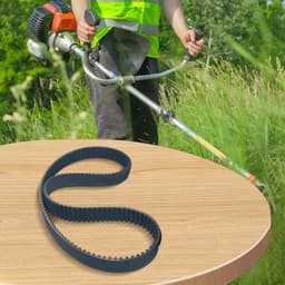 Grasmaaier Riem - Reserveonderdeel Maaier - Gazon Onderhoud - Duurzame Rubber Constructie - 44 Inch Lengte - Zwart — thumbnail 2