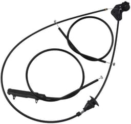 3-delige Bowden-motorkabelontgrendelingsset voor E39 525I 530I (51238176595, 51238190754, 51238176596) — thumbnail 2
