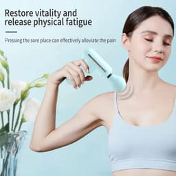 Massage Gun - Fascia Gun - Spierherstel - Stil Ontwerp - 17 x 15 cm - Roze — thumbnail 4