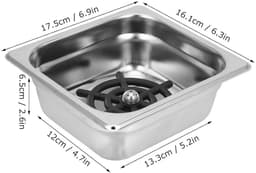 Automatische Cup Rinser - Glazenwasser Bar - Snel Glazen Spoelen - Hogedruk Reiniging - G1/2 Connector - Zilver — thumbnail 4