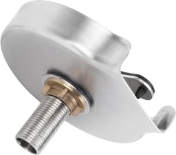 Hogedruk Glazenspoeler - Bekerreiniger Aanrecht - Snel Glazen Wassen - Perstype Automatisch - 13 cm - Zilver — thumbnail 5