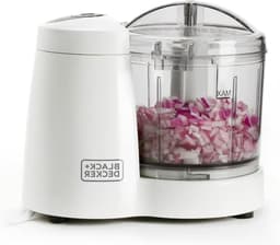 Elektrische Hakker - Keukenmachine - Ingrediënten Verwerken - Pulse Functie - 350 ml - Wit — thumbnail 1