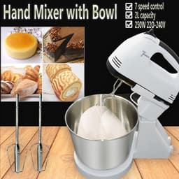 Elektrische Keukenmixer - Bakmachine Garde - Thuis Bakken - 7 Snelheden Variabel - 2L Kom - Groen — thumbnail 2