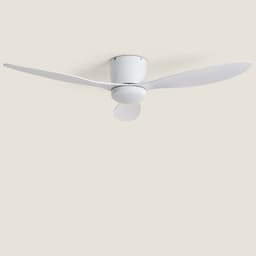 Fantiluxe - Nils - Plafondventilator met verlichting - Wit - Ø132cm - Afstandsbediening - Met lamp - Plafond ventilator - Slaapkamer — thumbnail 4