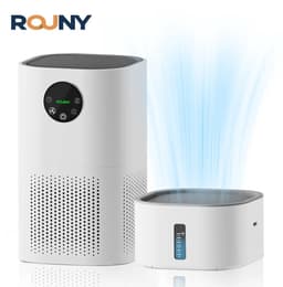 Questyr - Luchtreiniger Met Luchtbevochtiger Combo Voor Thuis Allergieën En Huisdieren Haar - Rokers In De Slaapkamer - H13 Echt Hepa Filter,2-In-1 — thumbnail 1