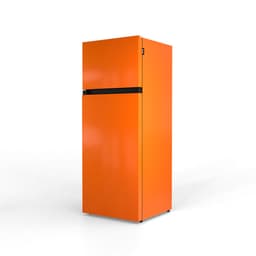 NUNKI MEDIUM-AORA Dubbel-Deurs Koelkast, E Klasse, 206l, Gloss Bright Orange All Sides — thumbnail 5