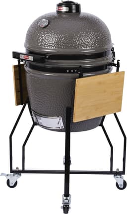 Grill Guru Kamado Barbecue Original Large ø47cm / ø18,5inch - Compleet - Grijs — thumbnail 2