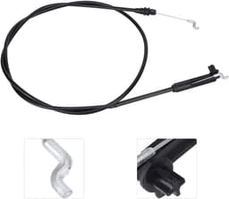 LIVIA HOME- Motorbedieningskabel Vervanging voor Toro Grasmaaier - Remkabel - PVC/Nylon/Staaldraad - Lengte 147 cm - Uittrekbare lengte 80 mm - Artikelnummer 104-8676 — thumbnail 2
